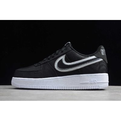 Nike Air Force 1 Low Reverse Stitch Siyah Kaykay Ayakkabı Türkiye - 1RWT6T9F